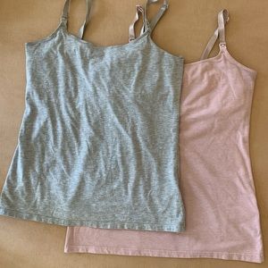 H&M MAMA Nursing tank bundle size small